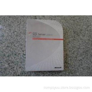 Microsoft SQL Server 2008 R2 Standard 10 CALs Made in Puter